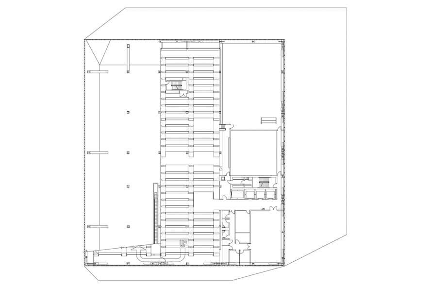 پلان کتابخانه ی مرکزی سیاتل